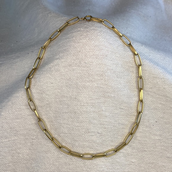 22" Gold Plated Chain Necklace - Picture 4 of 4